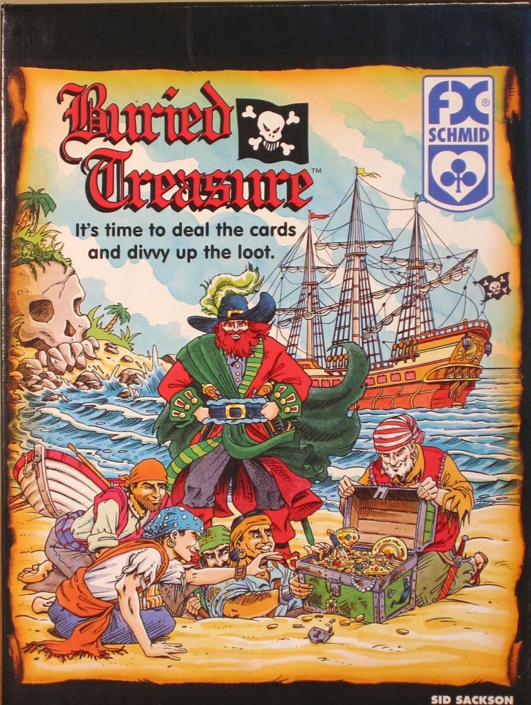 Buried Treasure board game cover