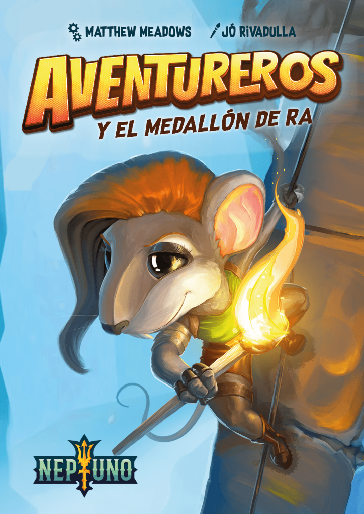 Aventureros y el Medallón de Ra board game cover