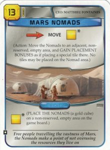 Terraforming Mars: Mars Nomads Promo Card board game cover