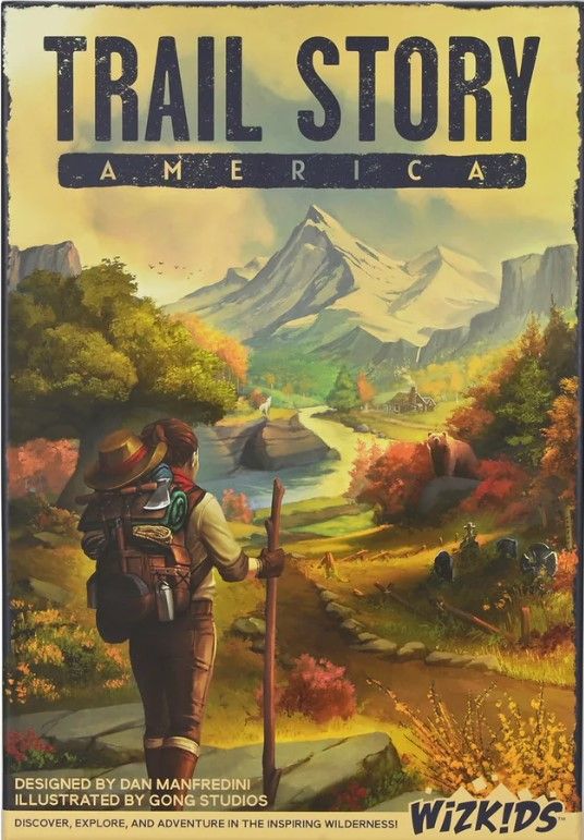 Trail Story: America board game cover