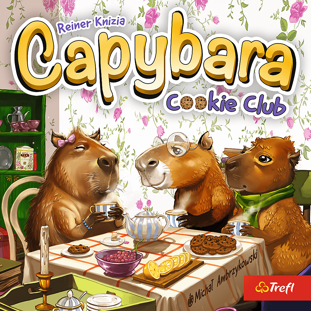 Capybara Cookie Club board game cover