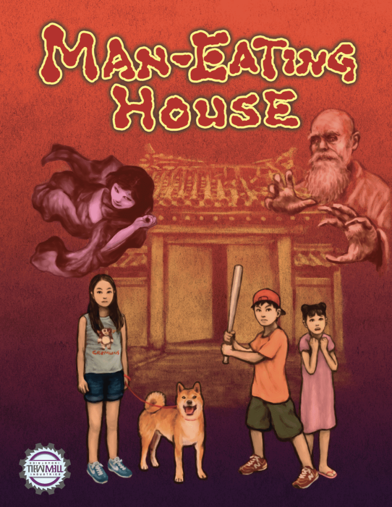 Man-Eating House board game cover