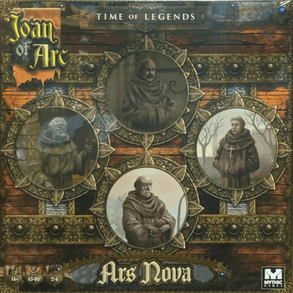 Time of Legends: Joan of Arc – Ars Nova board game cover