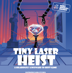 Tiny Laser Heist board game cover