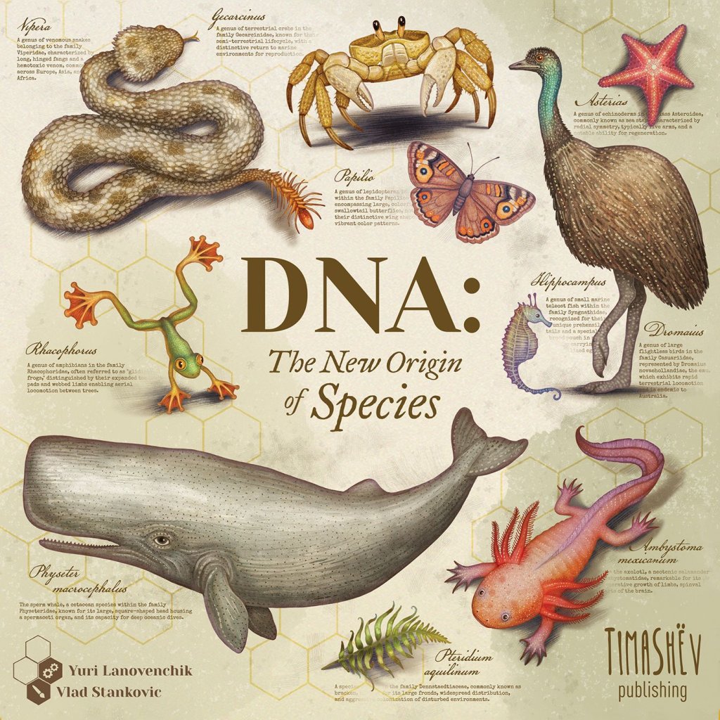 DNA: The New Origin of Species board game cover