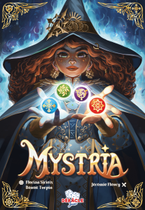 Mystria board game cover