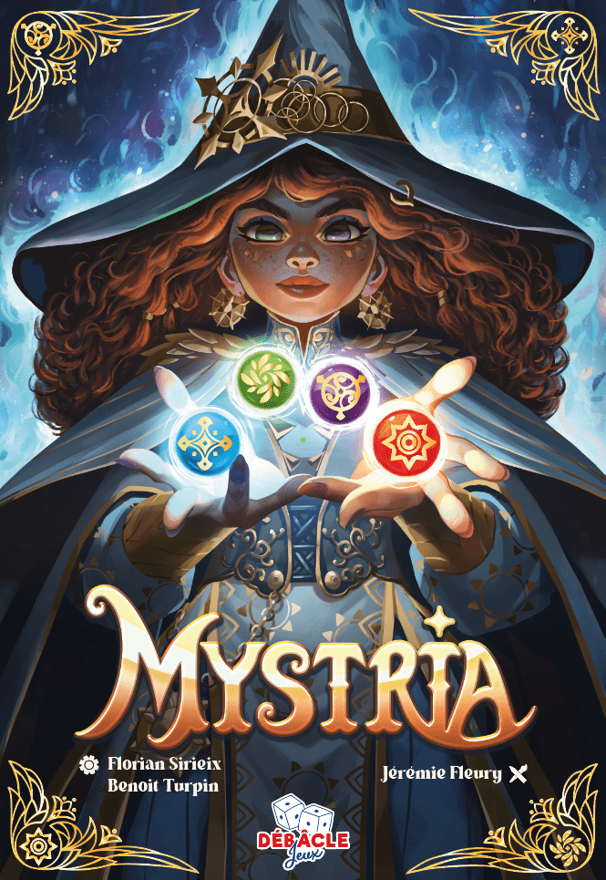 Mystria board game cover