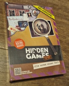 Hidden Games Tatort: Alle unter einem Dach board game cover