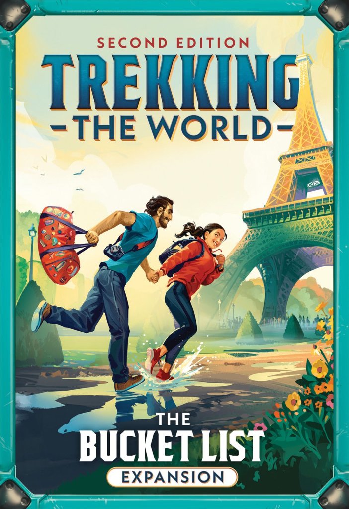 Trekking the World: The Bucket List Expansion board game cover