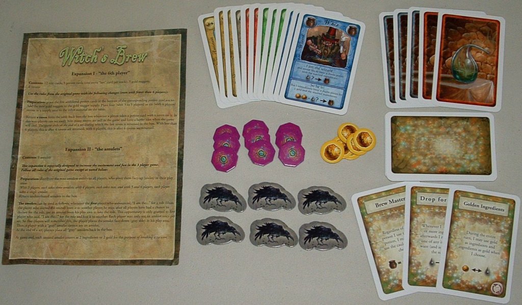 Witch’s Brew: The 6th Player & The Amulets & The Magical Abilities board game cover