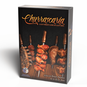 Churrascaria: A Cutthroat Game of Gluttony board game cover