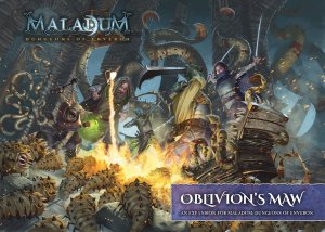 Maladum: Dungeons of Enveron – Oblivion’s Maw board game cover
