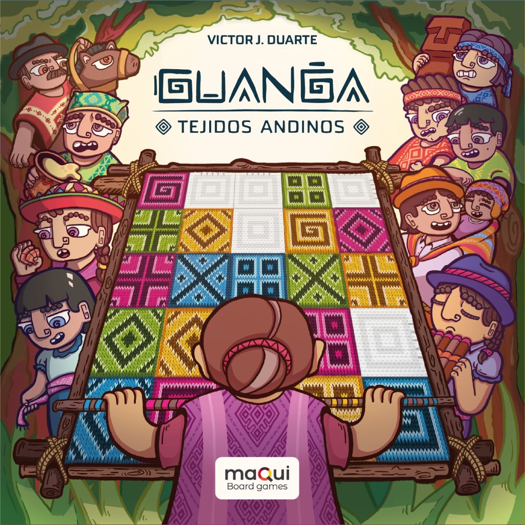 Guanga: Tejidos Andinos board game cover