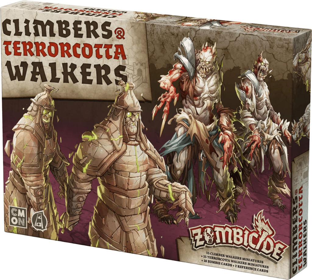 Zombicide: Climbers & Terrorcotta Walkers board game cover