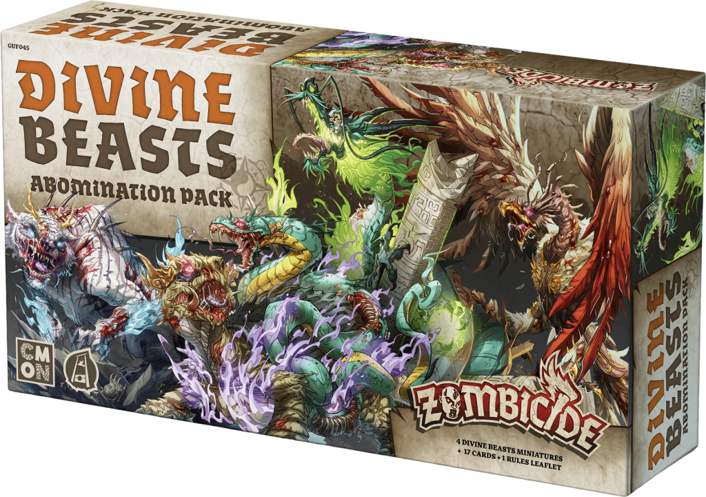 Zombicide: Divine Beasts Abomination Pack board game cover
