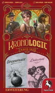 Kronologic: Paris 1920 – Panic at the Opera & The Cursed Lovers board game cover