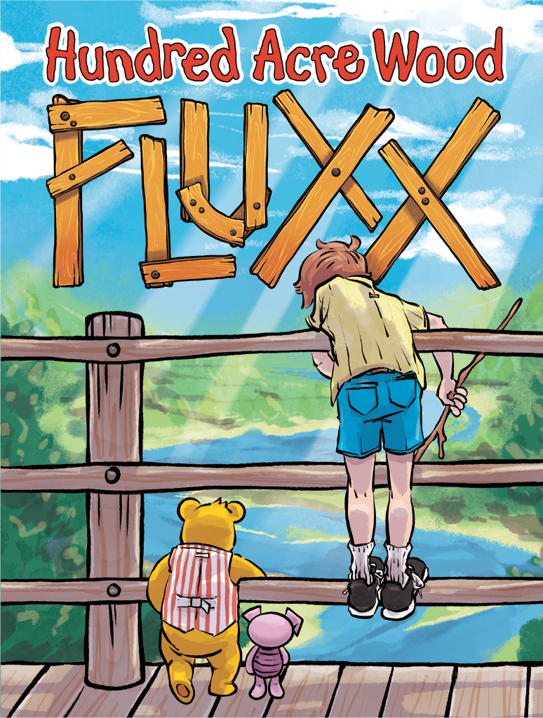 Hundred Acre Wood Fluxx board game cover