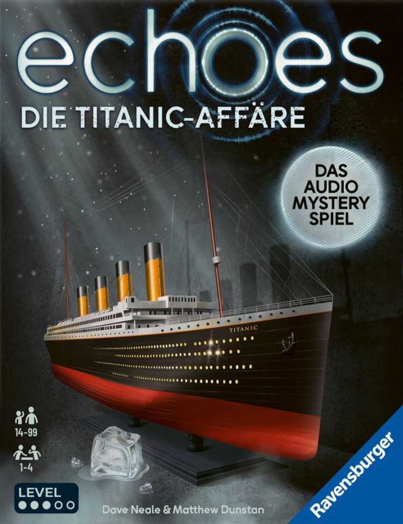 echoes: Die Titanic-Affäre board game cover