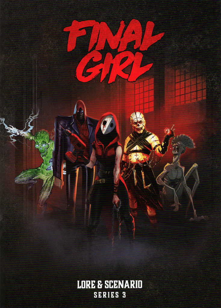 Final Girl: Lore & Scenario Book – Series 3 board game cover