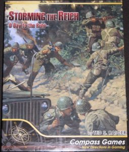 Storming the Reich: D-Day to the Ruhr board game cover