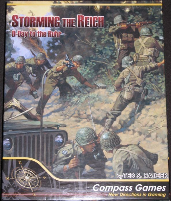 Storming the Reich: D-Day to the Ruhr board game cover