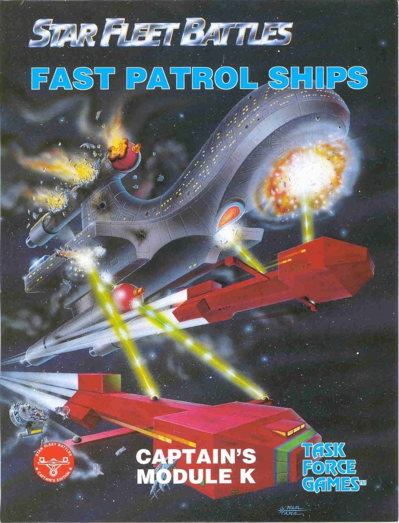 Star Fleet Battles: Module K – Fast Patrol Ships board game cover