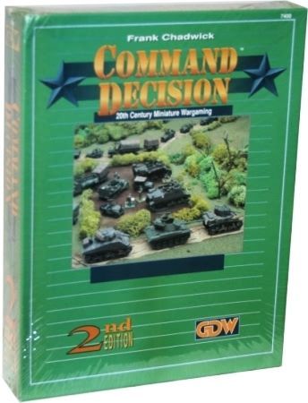 Command Decision 2nd Edition board game cover