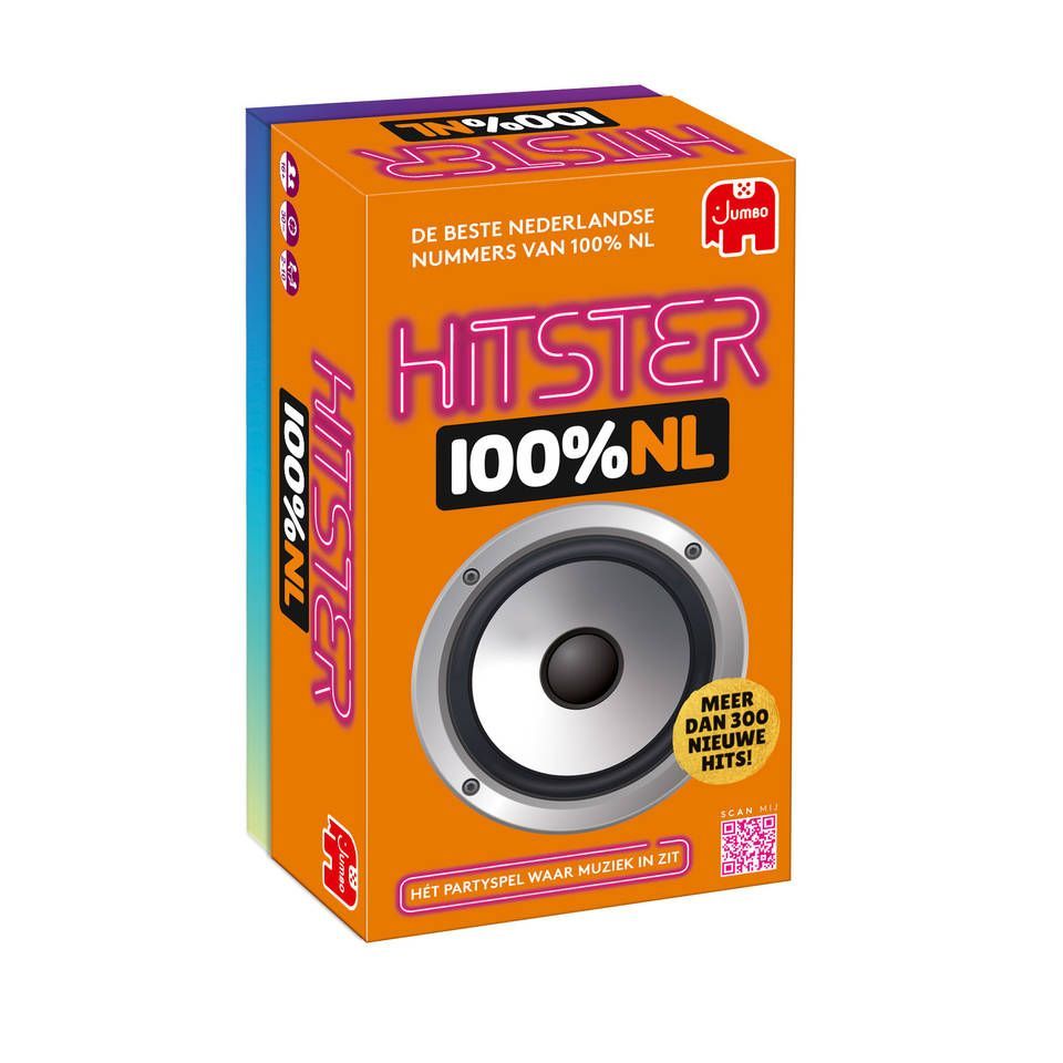 Hitster: 100% NL board game cover