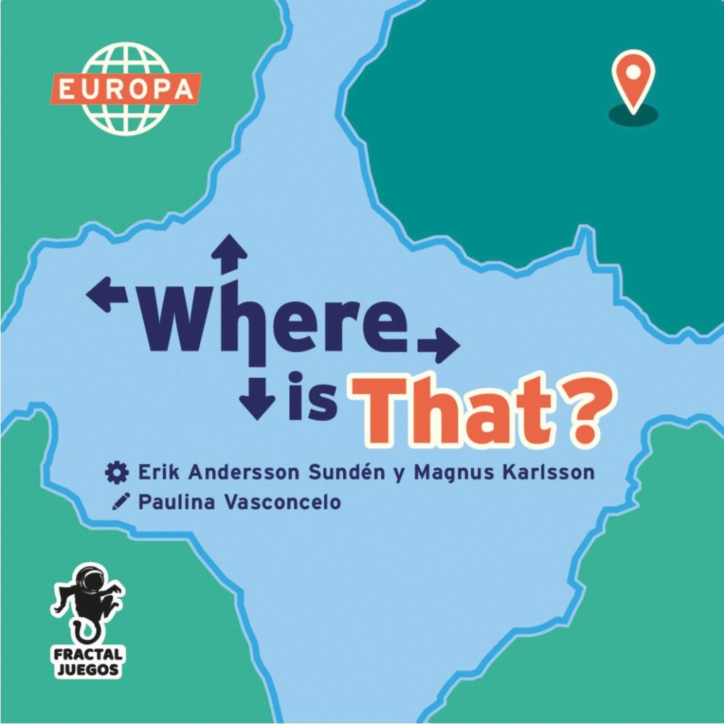 Where is That?: Europe board game cover