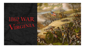 1862 War in Virginia board game cover