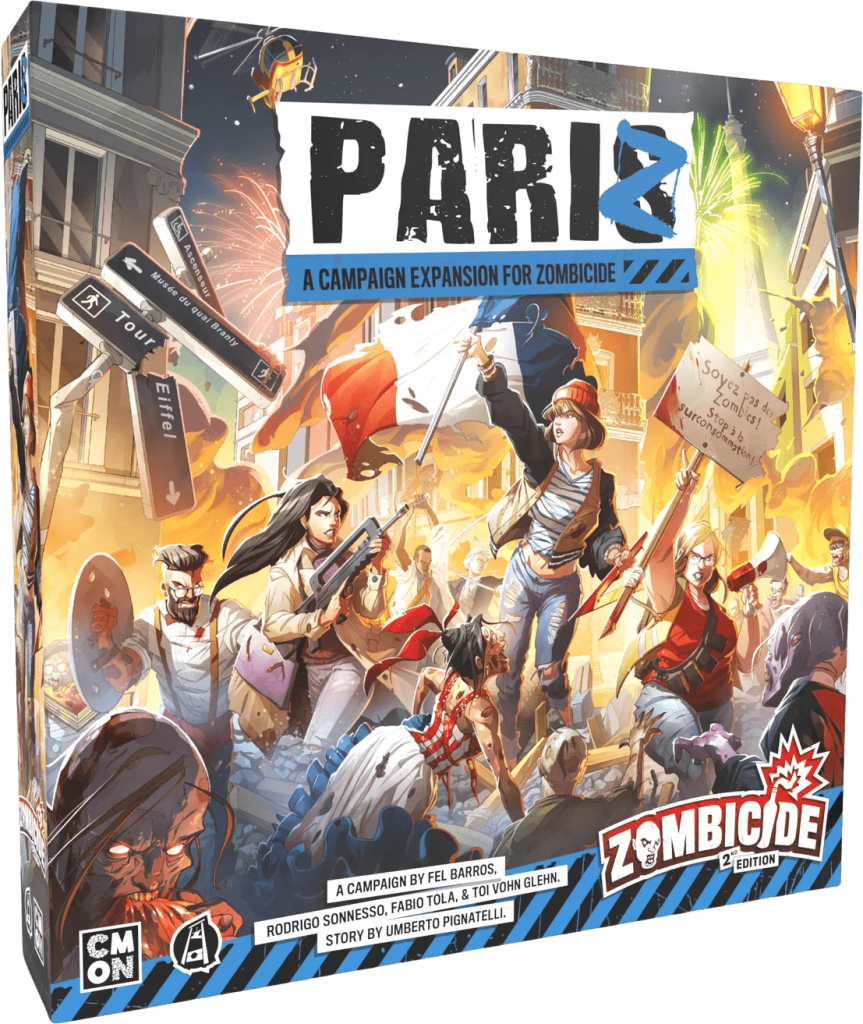 Zombicide (2nd Edition): PariZ board game cover