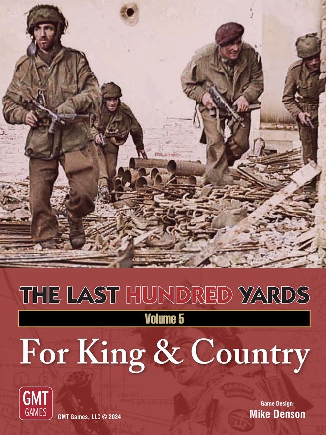 The Last Hundred Yards: Volume 5 – For King & Country board game cover