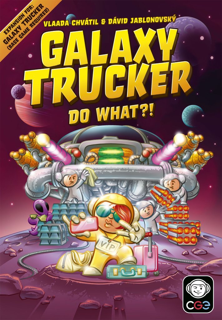 Galaxy Trucker: Do What?! board game cover
