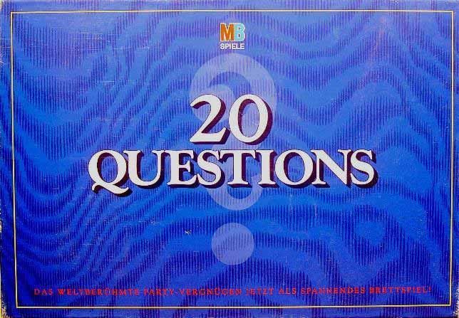20 Questions board game cover