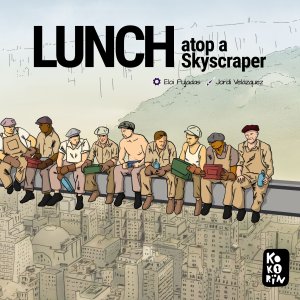Lunch [atop a Skyscraper] board game cover