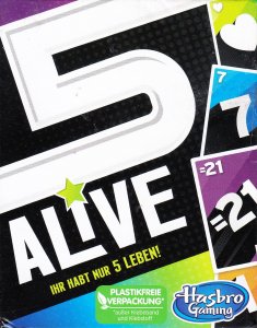 5 Alive board game cover
