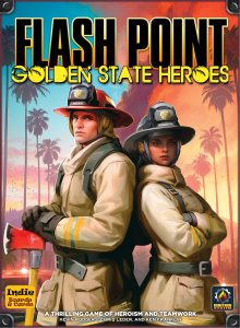 Flash Point: Golden State Heroes board game cover
