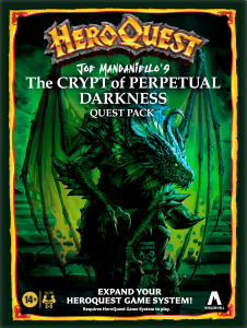 HeroQuest: The Crypt of Perpetual Darkness board game cover
