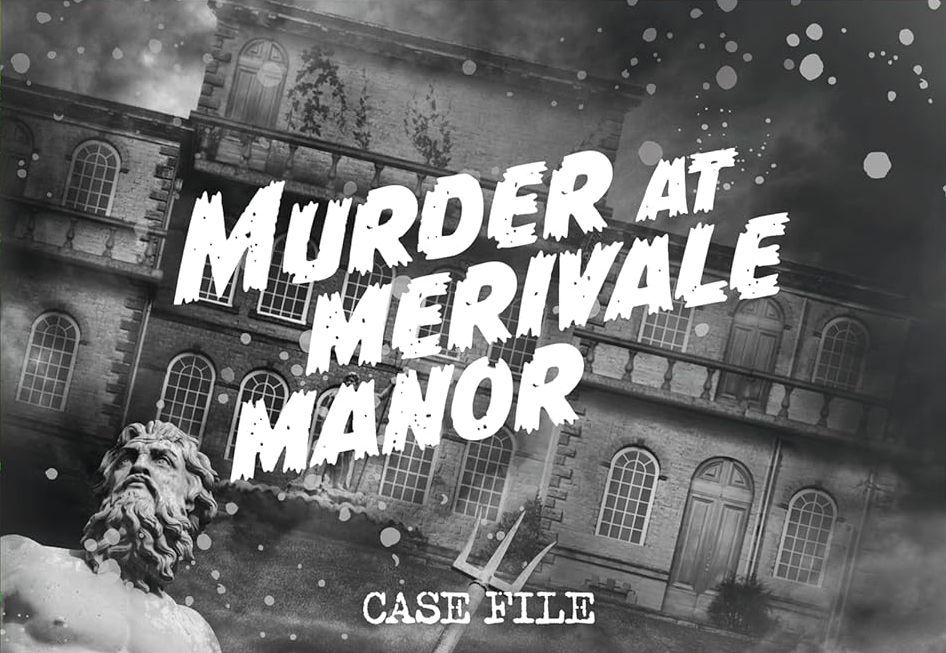 Murder at Merivale Manor board game cover