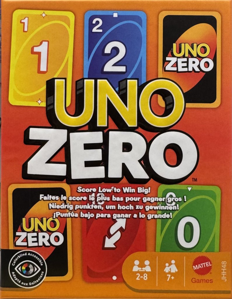 UNO Zero board game cover