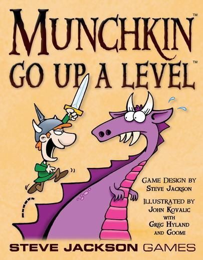 Munchkin: Go Up a Level board game cover