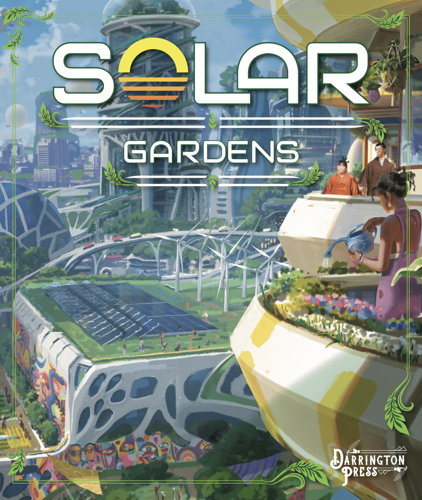 Solar Gardens board game cover