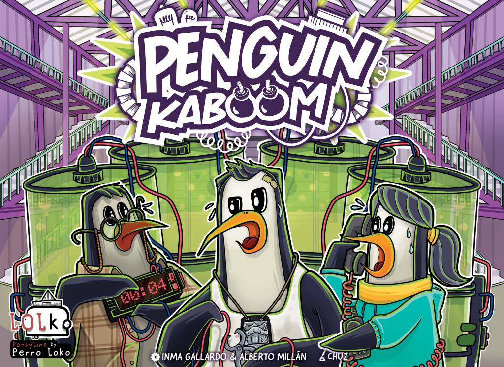 Penguin Kaboom board game cover