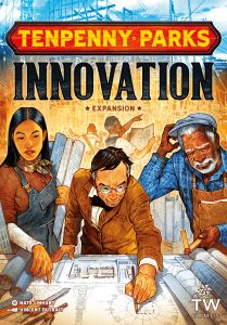 Tenpenny Parks: Innovation Expansion board game cover