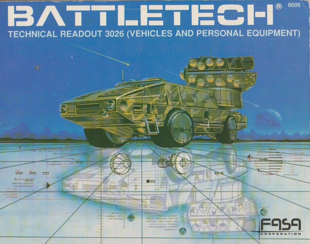 Classic BattleTech: Technical Readout 3026 board game cover