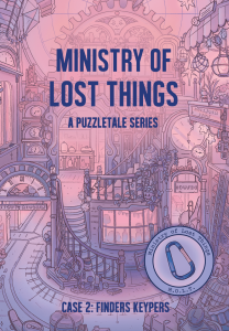 Ministry of Lost Things: Case 2 – Finders Keypers board game cover