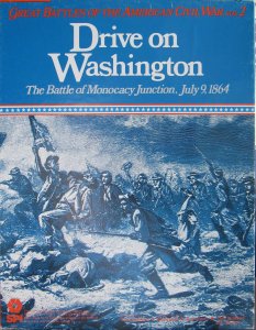 Drive on Washington: The Battle of Monocacy Junction, July 9, 1864 board game cover
