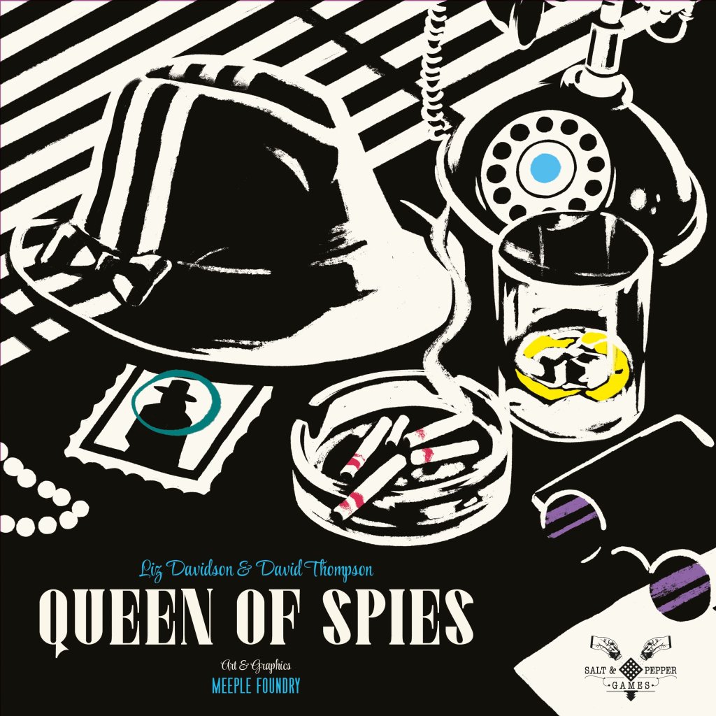 Queen of Spies board game cover