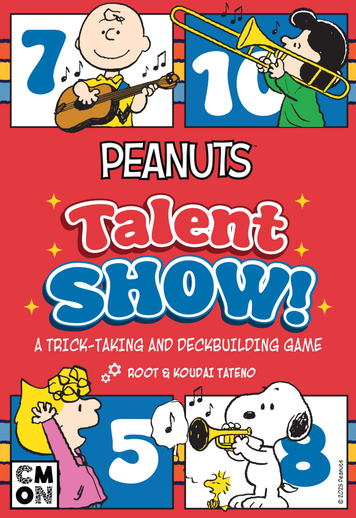 Peanuts Talent Show! board game cover