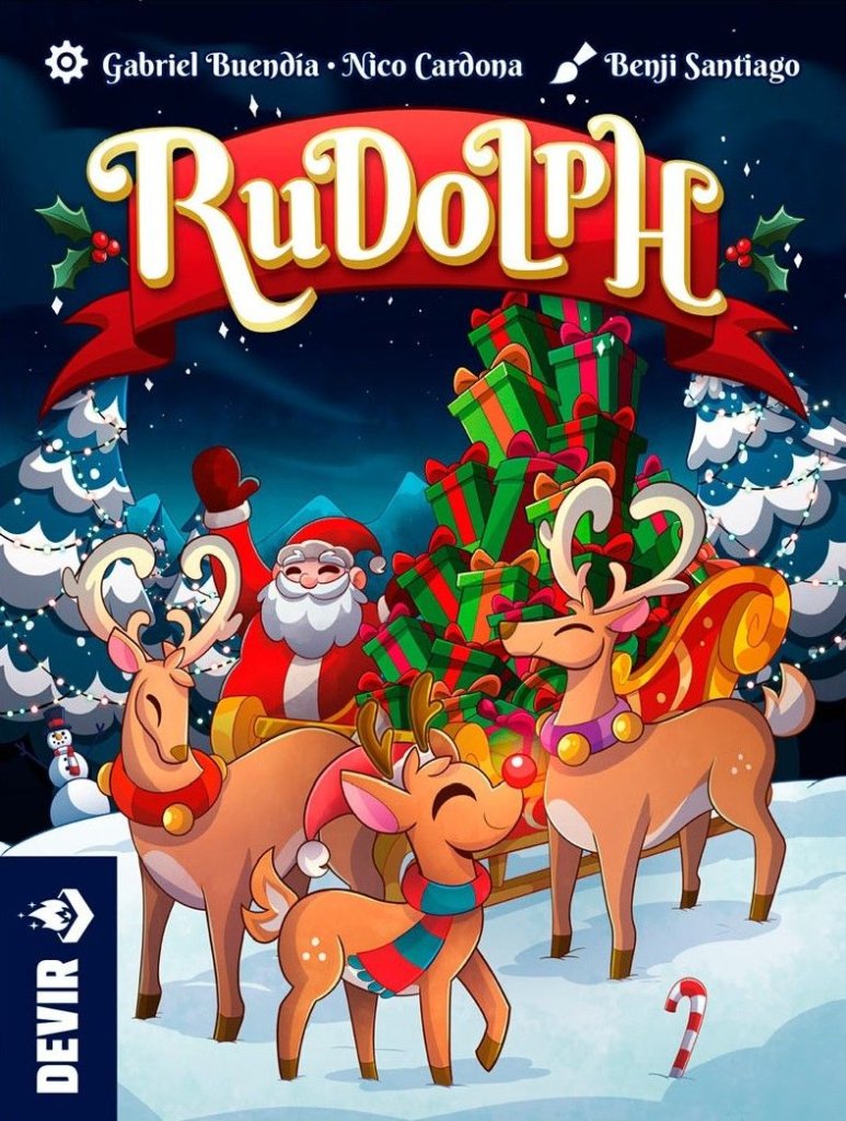 Rudolph board game cover